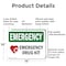 Signmission Drug Kit With Symbol, 14 in W x Rectangle, Aluminum OS-2PACK-EM-A-1014-L-10308 - alternate 2